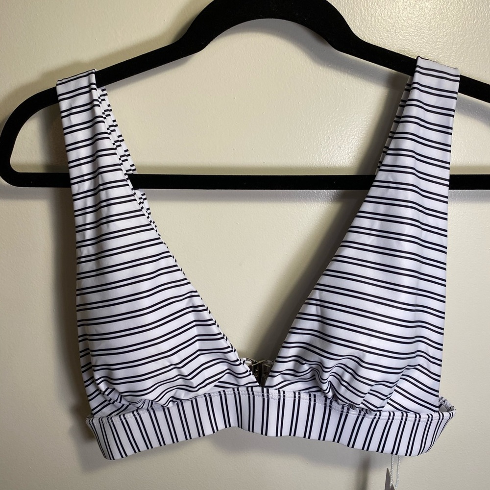Cupshe striped bikini set new w tags size L
